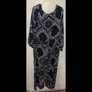 Black and white romper